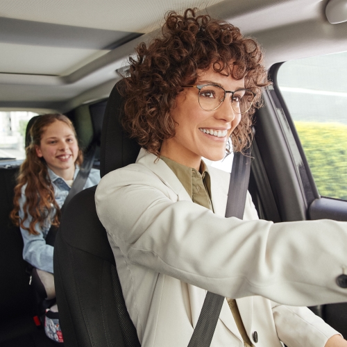 See clearly, drive safely. icon