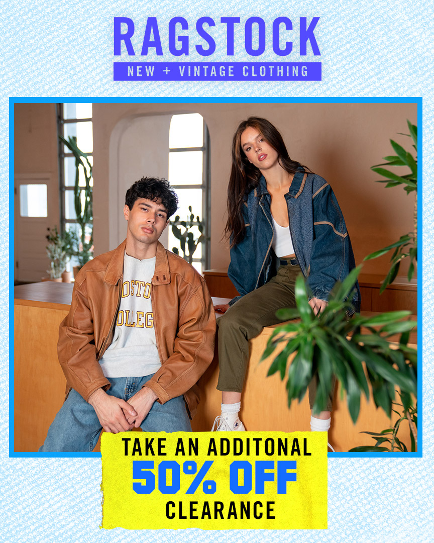 Additional 50% Off Clearance at Ragstock! icon