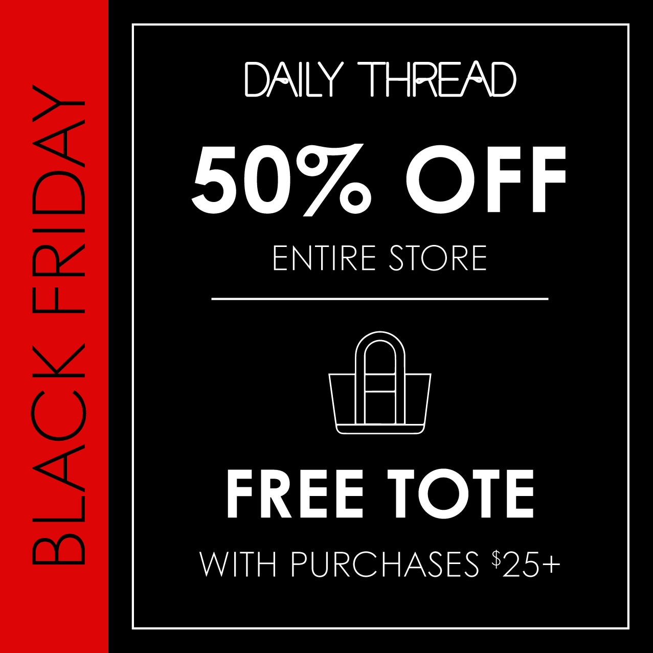 Daily Thread Black Friday Promo icon