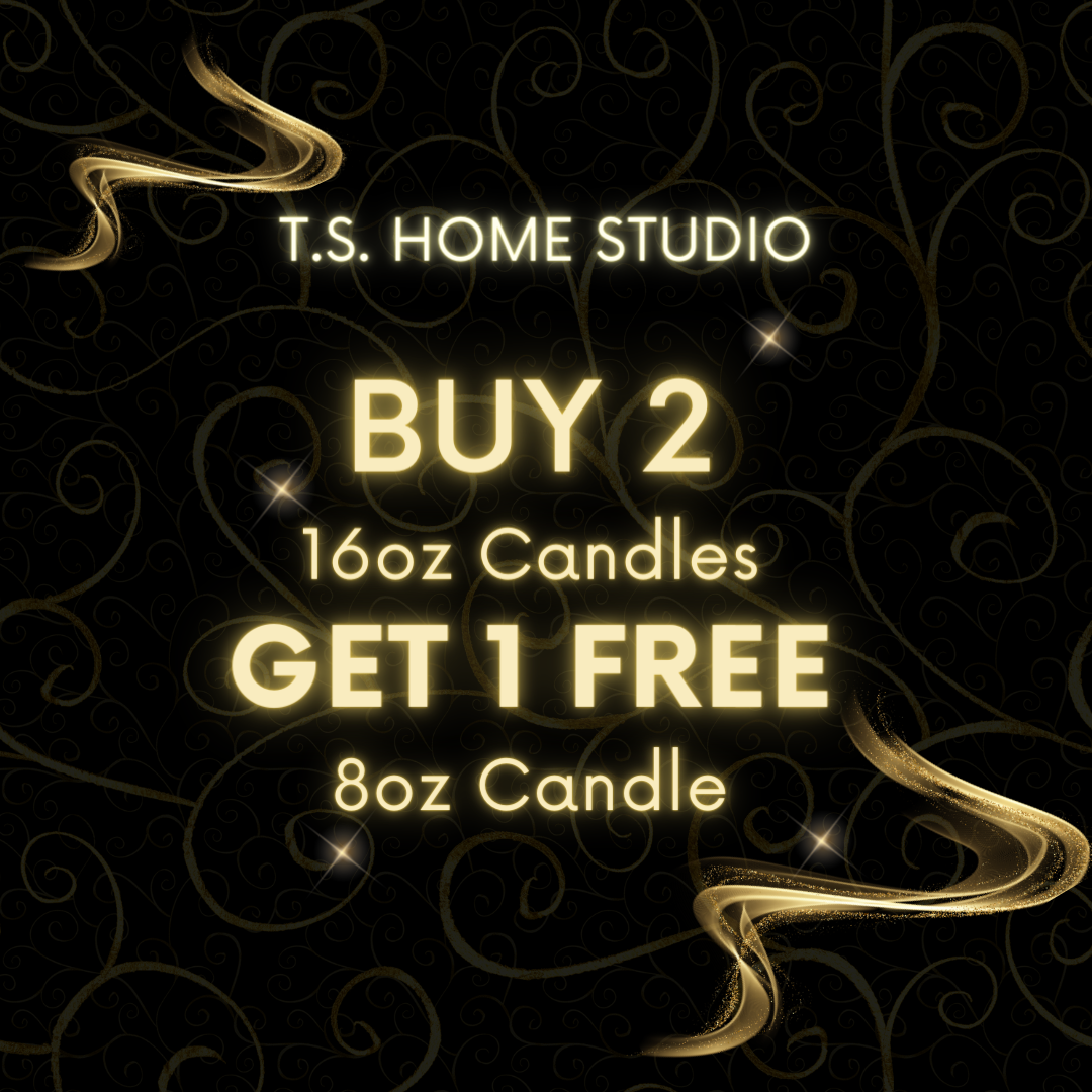 Buy 2 16oz Candles Get 1 8oz Candle FREE icon