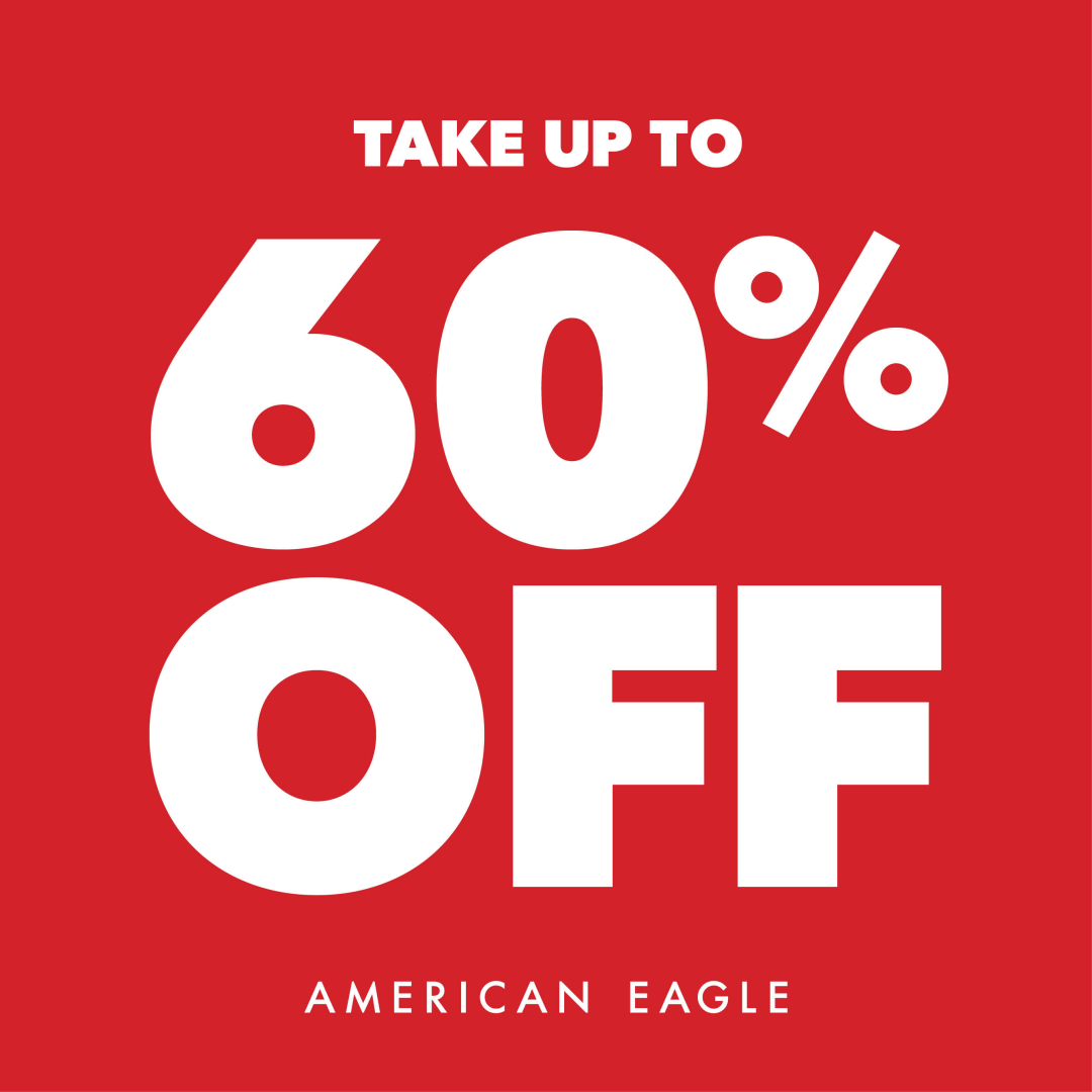 American Eagle Take an Additional 60% Off Clearance! icon